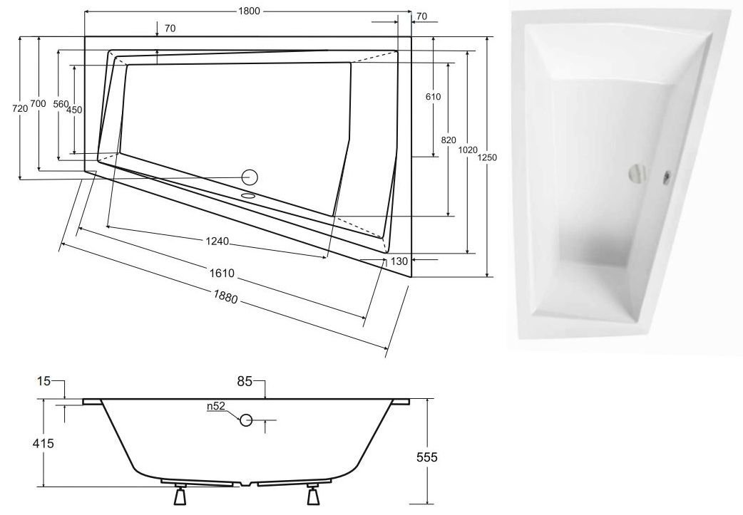 Besco - rysunek techniczny