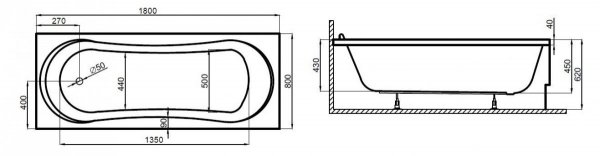 Polimat - rysunek techniczny
