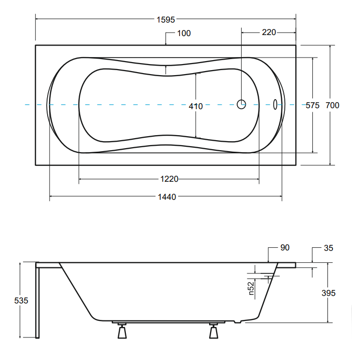 Besco - rysunek techniczny