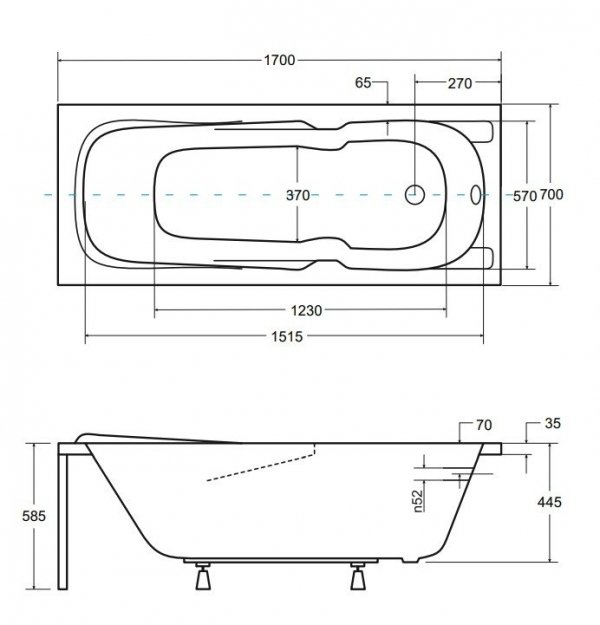 Besco - rysunek techniczny