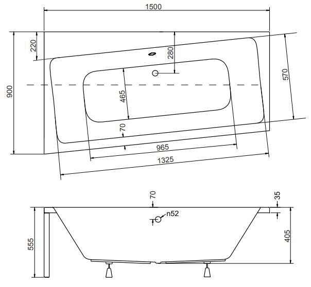 Besco - rysunek techniczny