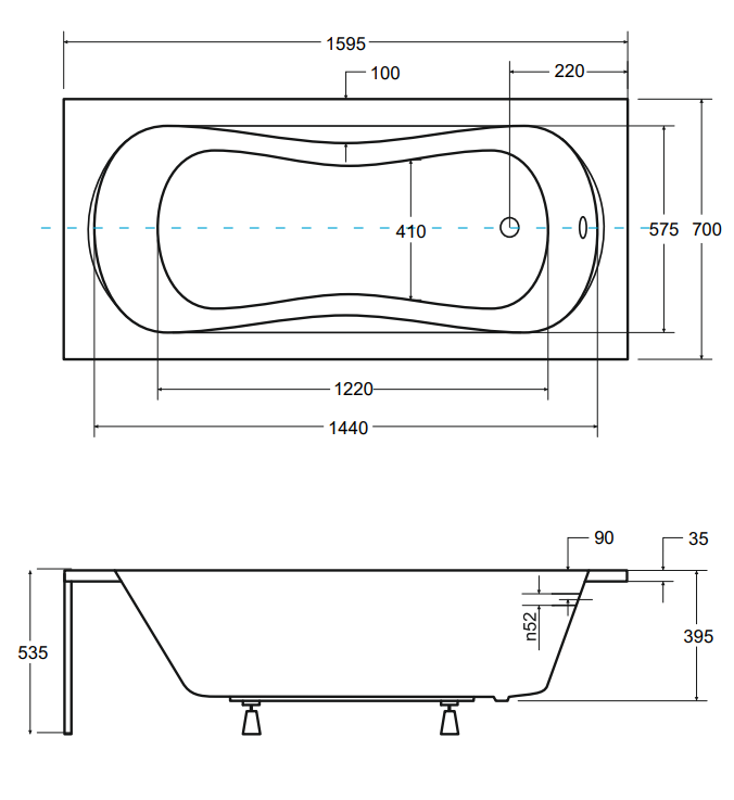 Besco - rysunek techniczny