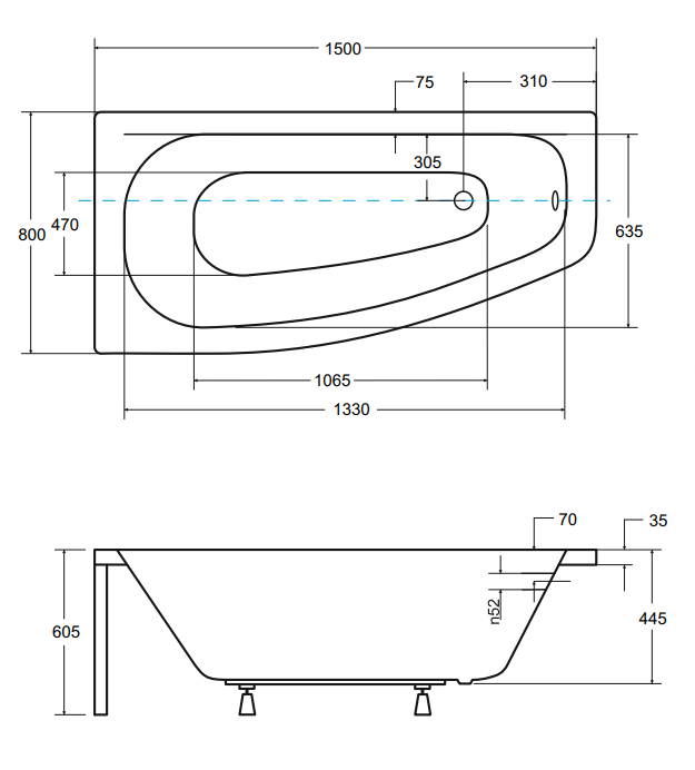 Besco - rysunek techniczny
