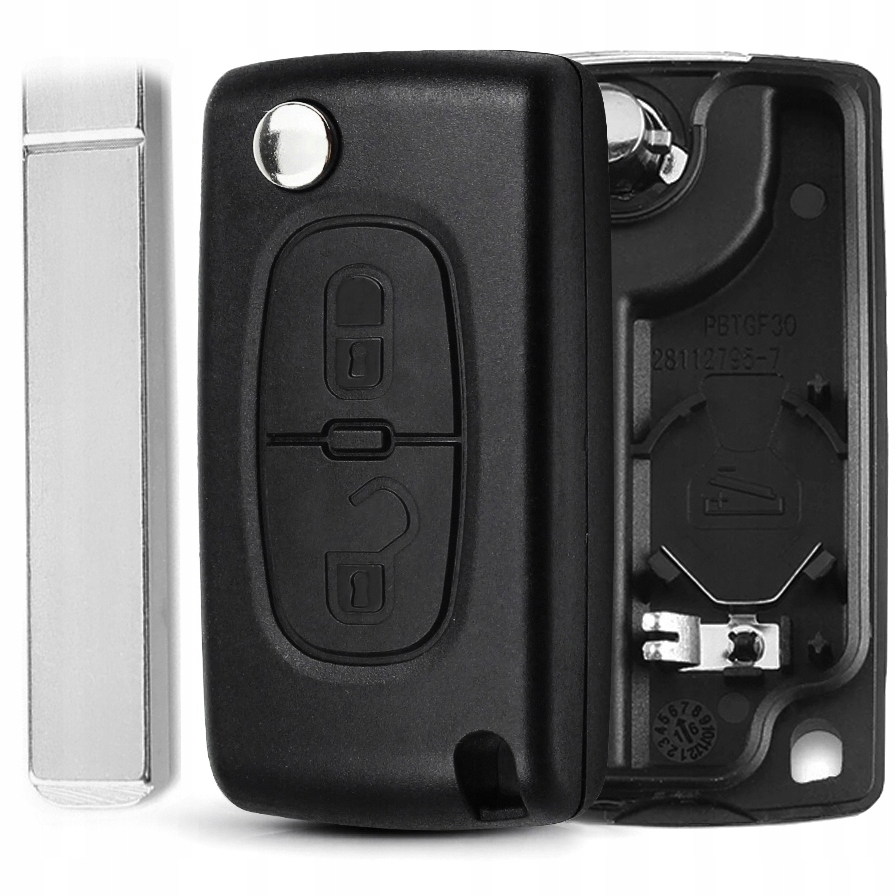 Zdjęcie AWparts OBUDOWA KLUCZYKA PILOTA 2BVA36 PEUGEOT 207 307 308 PARTNER