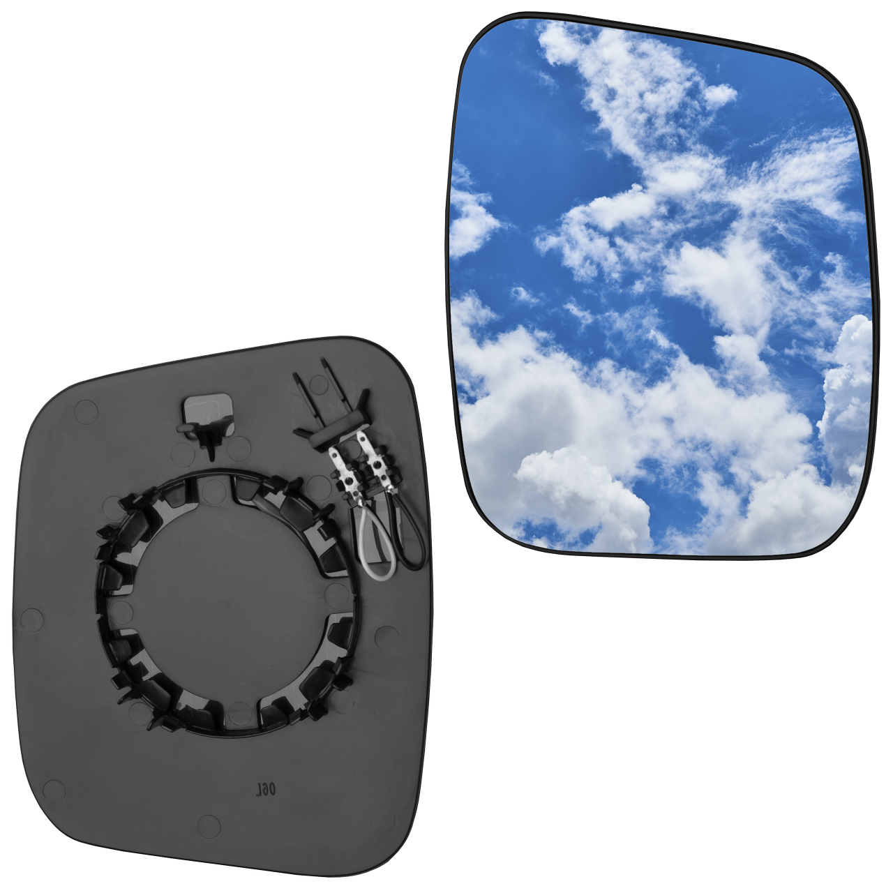 Zdjęcie AWparts WKŁAD LUSTERKA PRAWY NEMO FIORINO QUBO 2007-2017