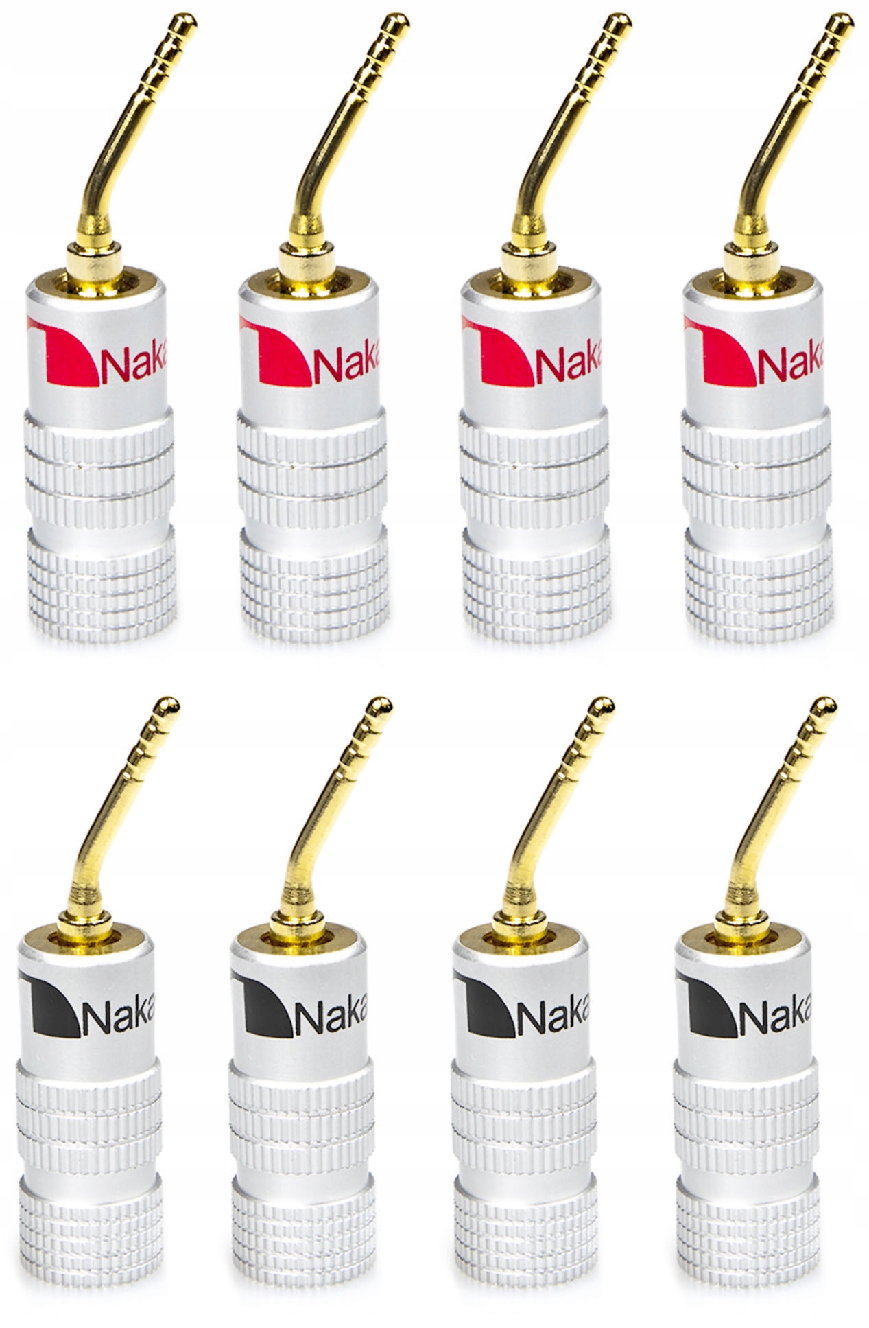 Zdjęcie AWparts 8x WTYKI GŁOŚNIKOWE SZPILKOWE NAKAMICHI 2mm 8x1szt