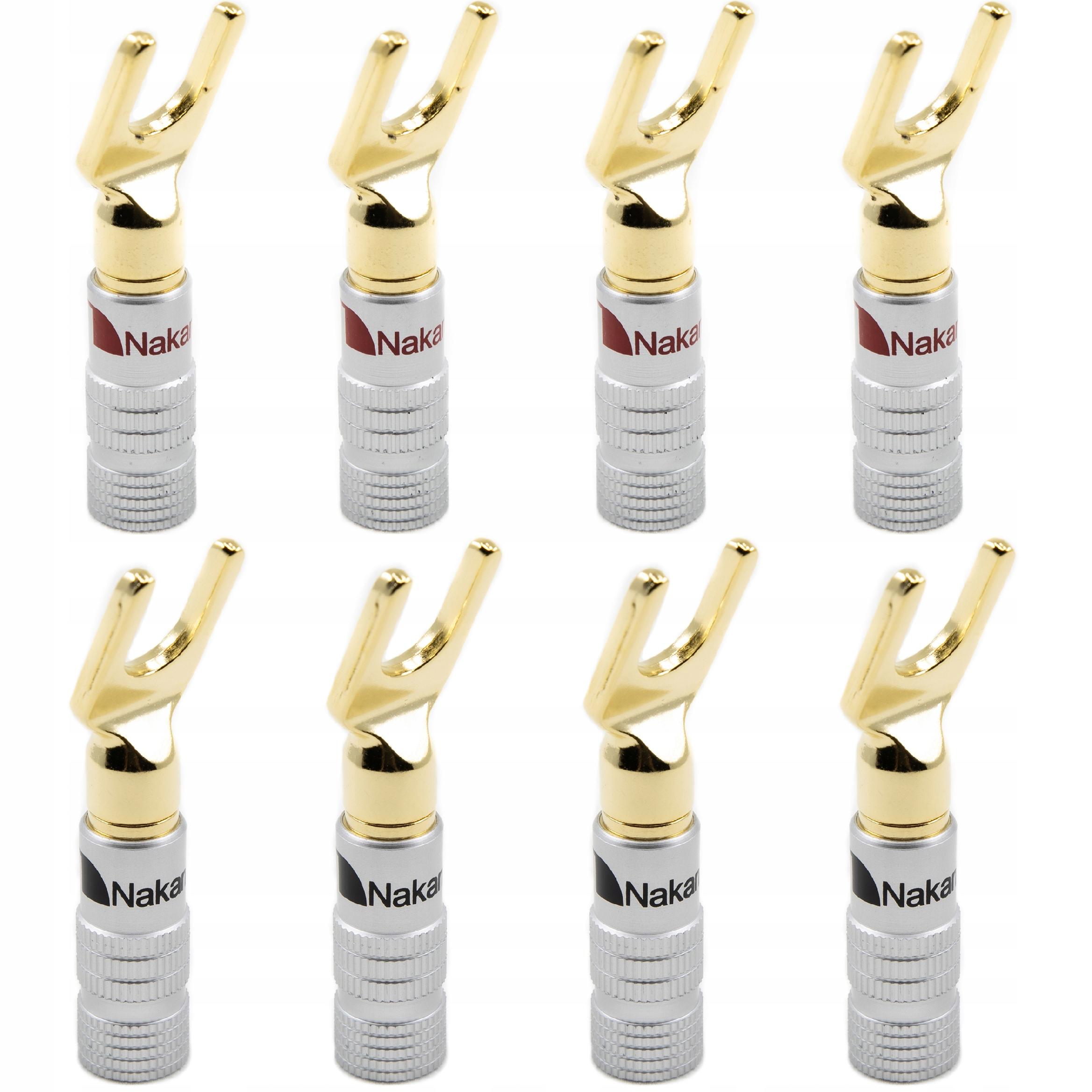 Zdjęcie AWparts WTYK WIDEŁKOWY Z OSŁONKĄ CZARNY + CZERWONY NAKAMICHI