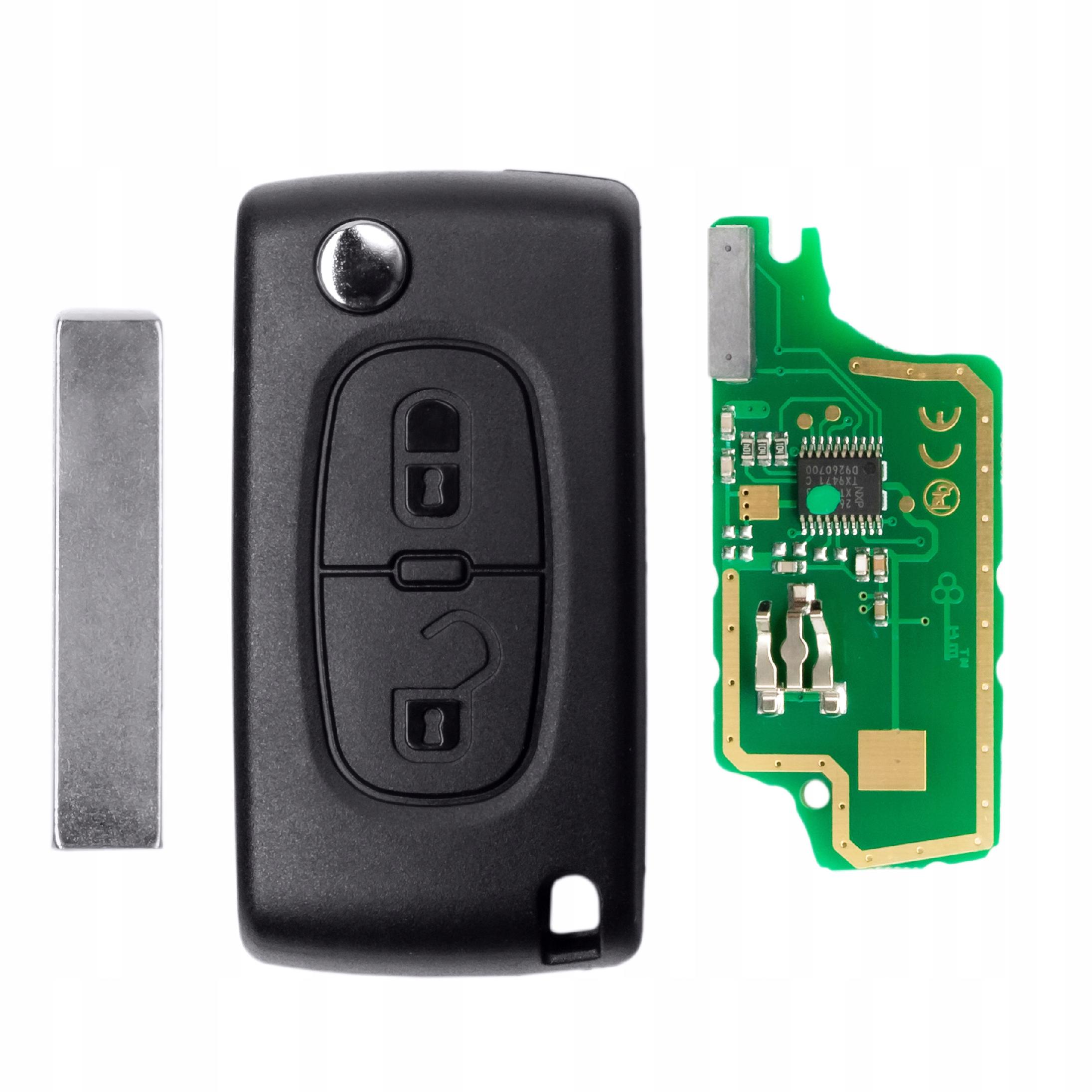 Zdjęcie AWparts KLUCZYK Z ELEKTRONIKĄ 2BHU36 CITROEN C1 C2 C3 C4 C5 C6 C8