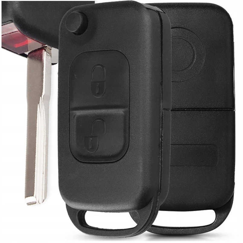 Zdjęcie AWparts OBUDOWA KLUCZYKA PILOTA 2 PRZYCISKI MERCEDES W202 W203 W210 W168