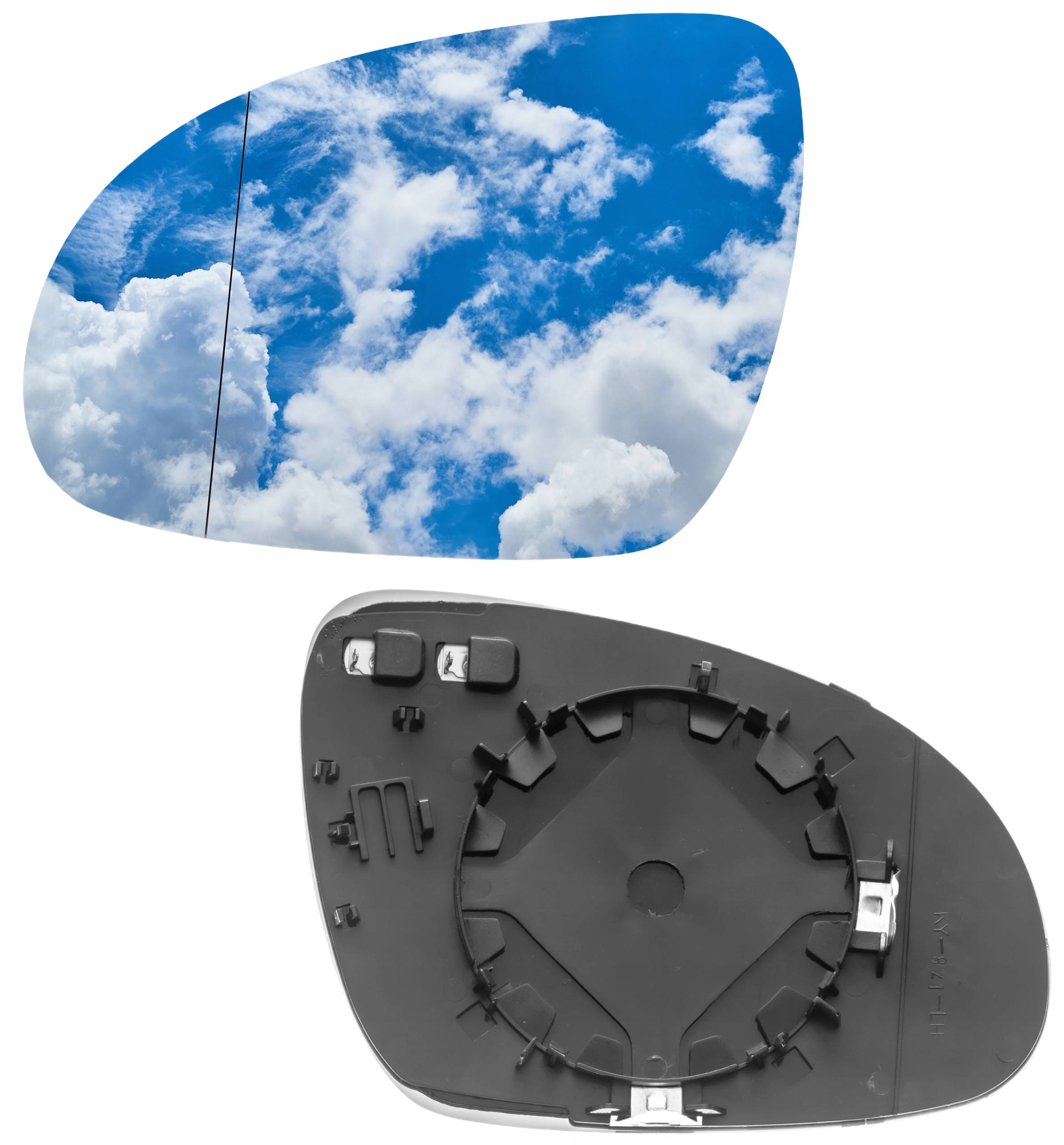 Zdjęcie AWparts WKŁAD LUSTERKA LEWY DO VW PASSAT B5 B6 GOLF V SHARAN