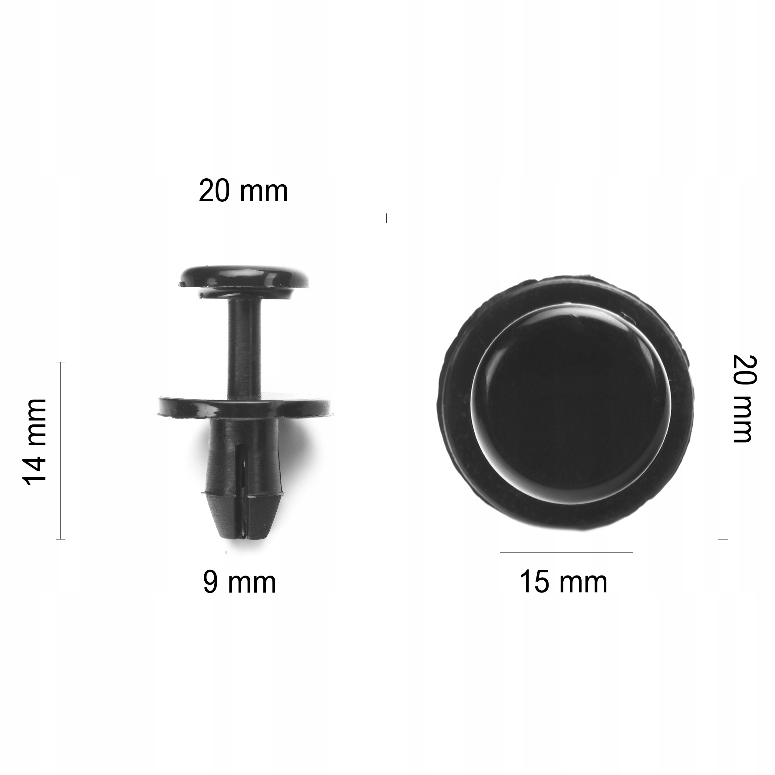 Zdjęcie AWparts SPINKA LISTWY PROGOWEJ DO CITROEN PEUGEOT