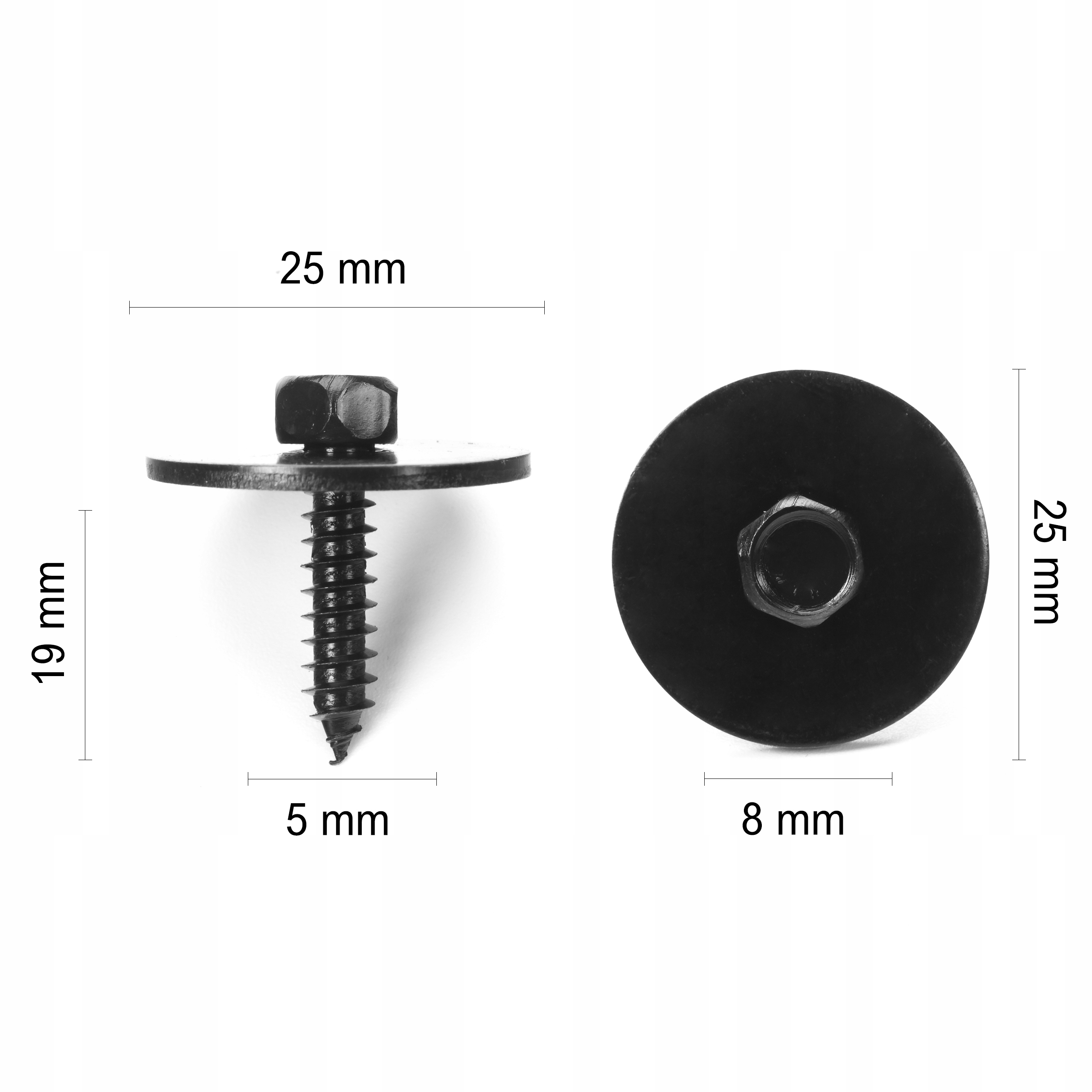 Zdjęcie AWparts WKRĘT BMW MERCEDES MINI VAG - podkładka śr. 25mm