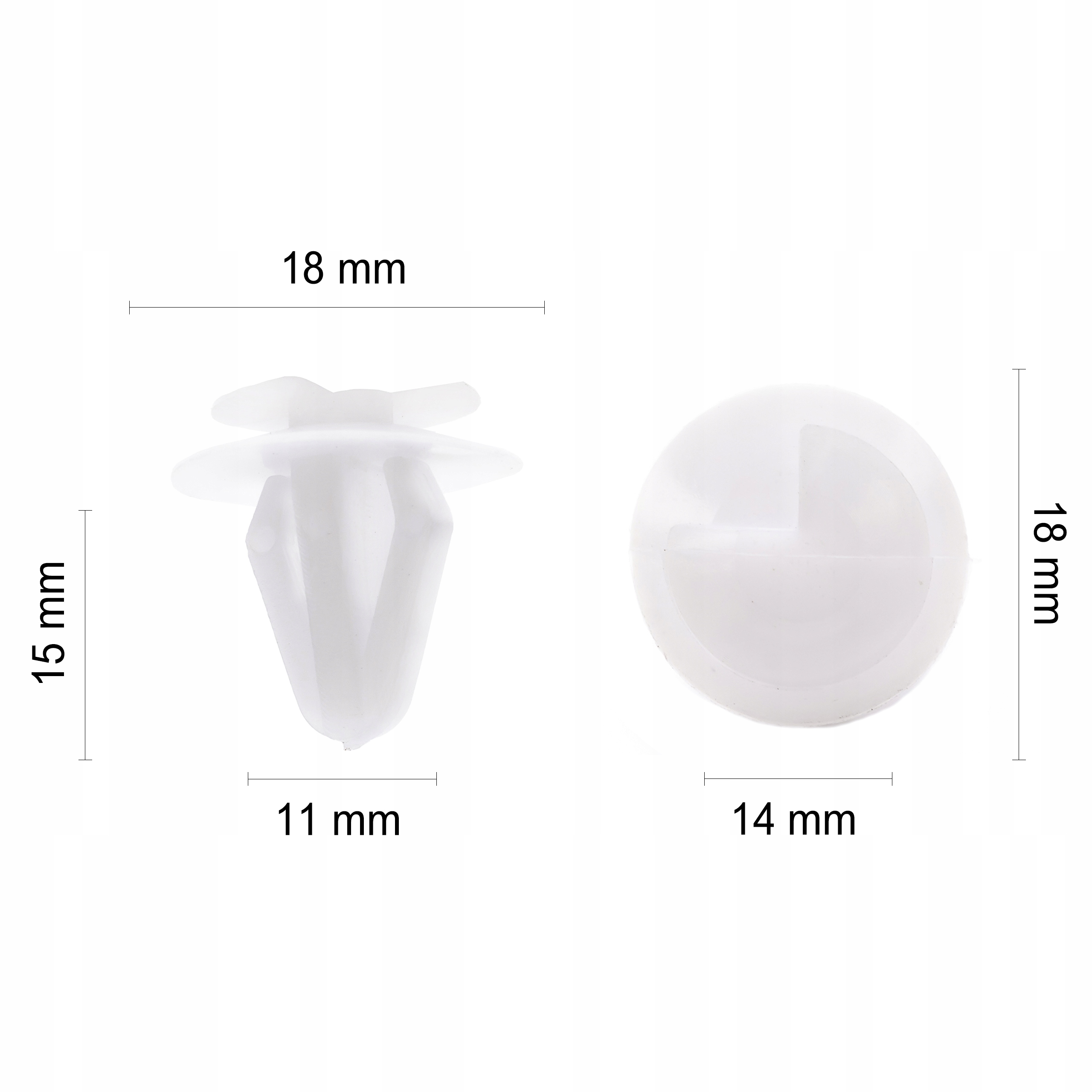 Zdjęcie AWparts SPINKA TAPICERKI 11MM DO MERCEDESA