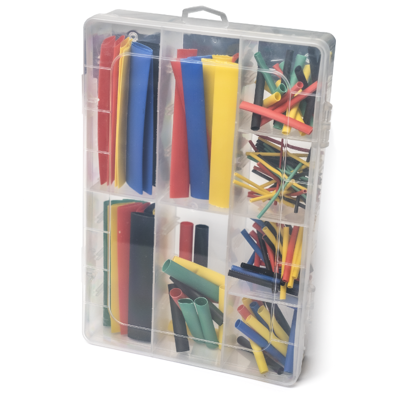 Zdjęcie AWparts ZESTAW KOLOROWYCH RUREK TERMOKURCZLIWYCH W OPAKOWANIU 164szt