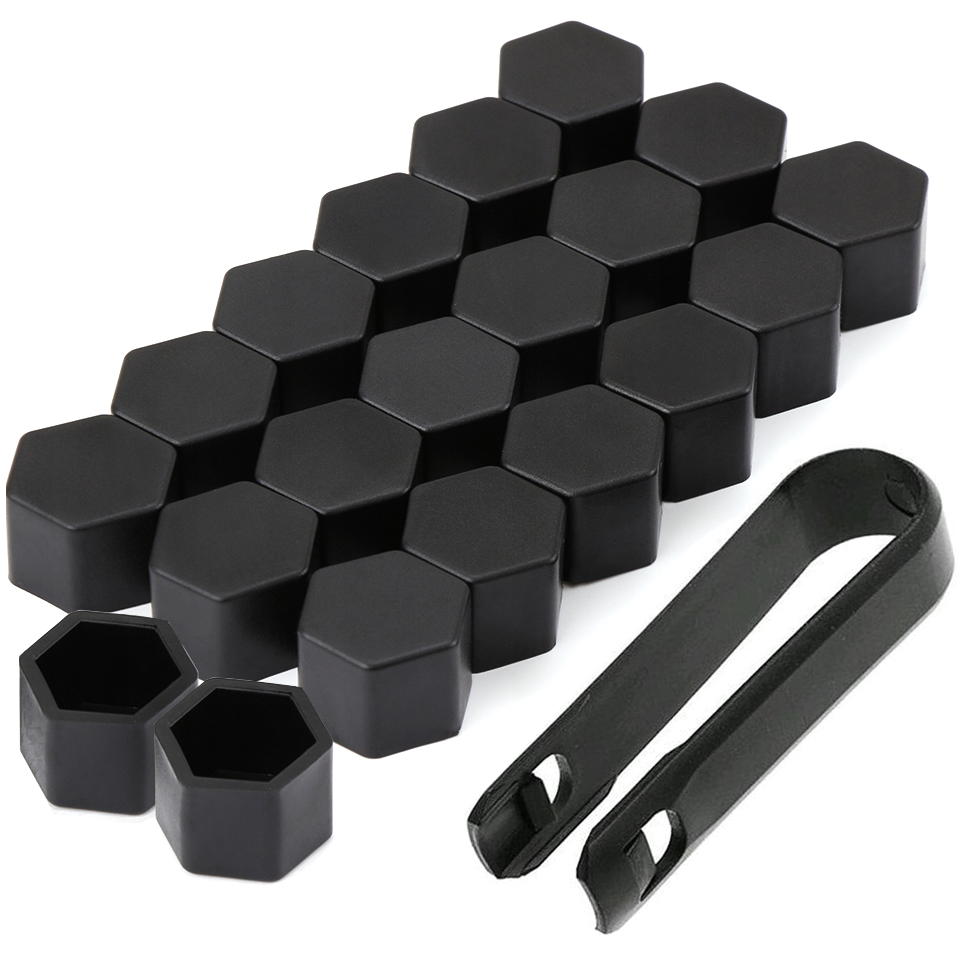 Zdjęcie AWparts SILIKONOWE NAKŁADKI NA ŚRUBY FELG 19 mm + ŚCIĄGACZE