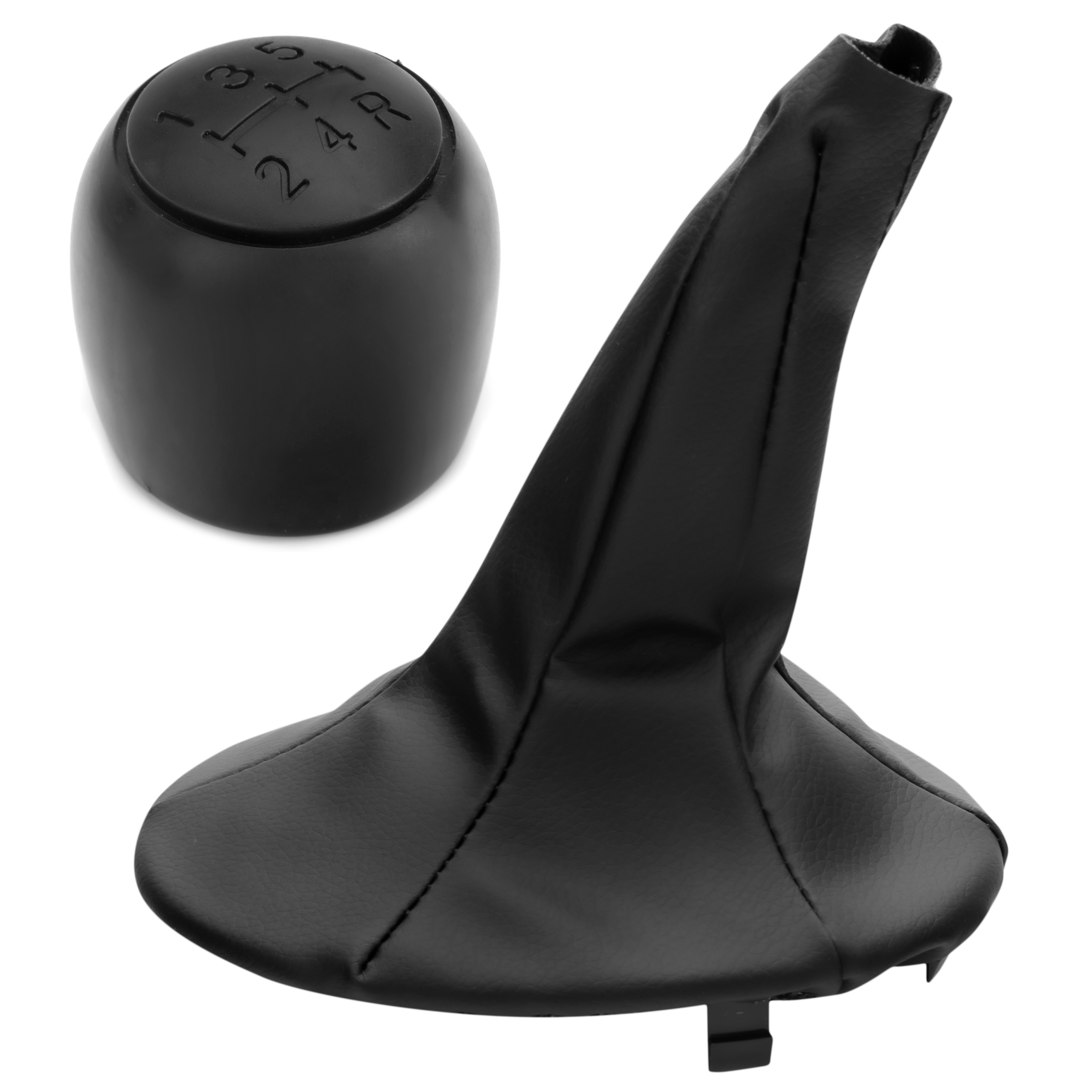 Zdjęcie AWparts GAŁKA ZMIANY BIEGÓW CZARNA + MIESZEK FIAT PANDA 2003-2012