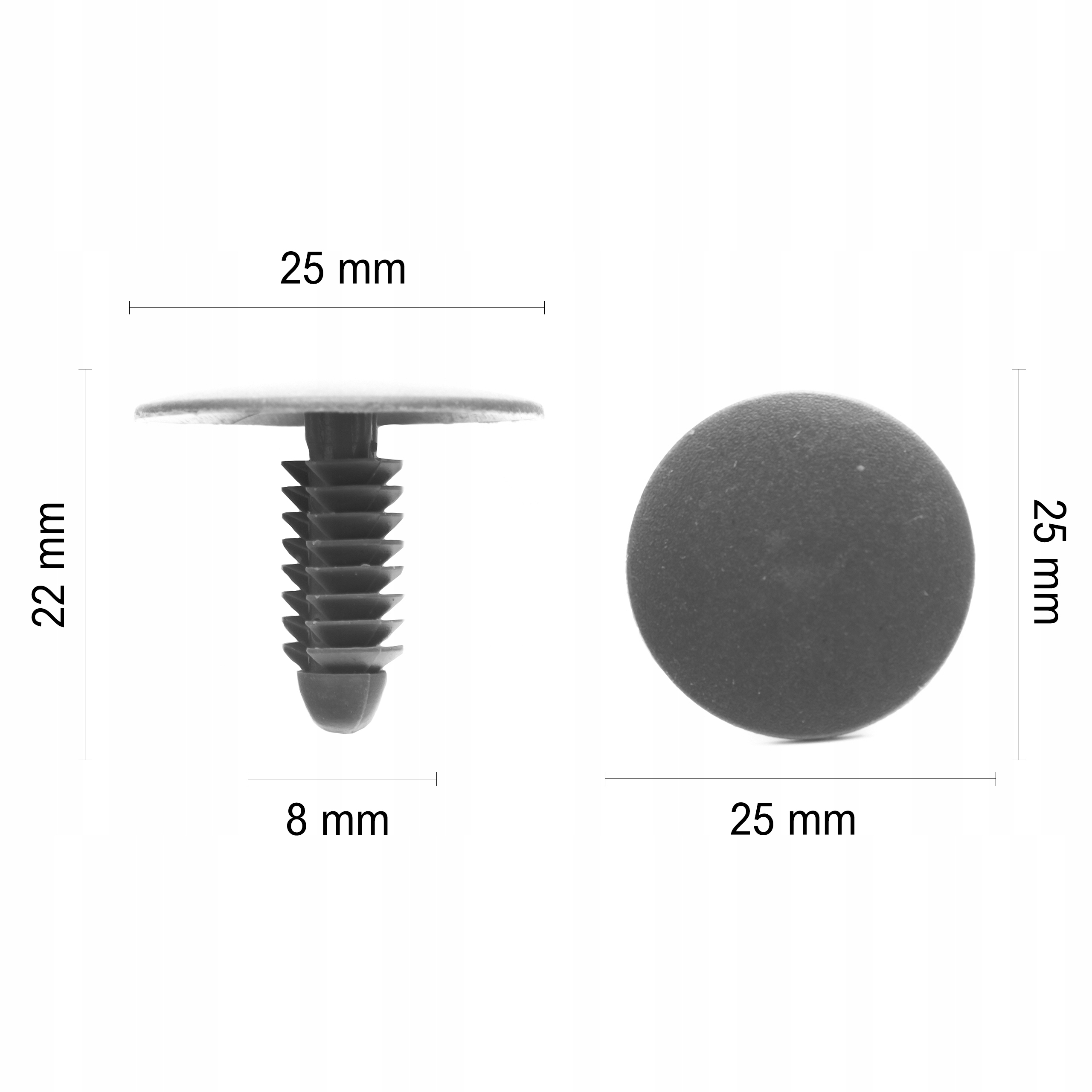 Zdjęcie AWparts SPINKA TAPICERKI 8MM