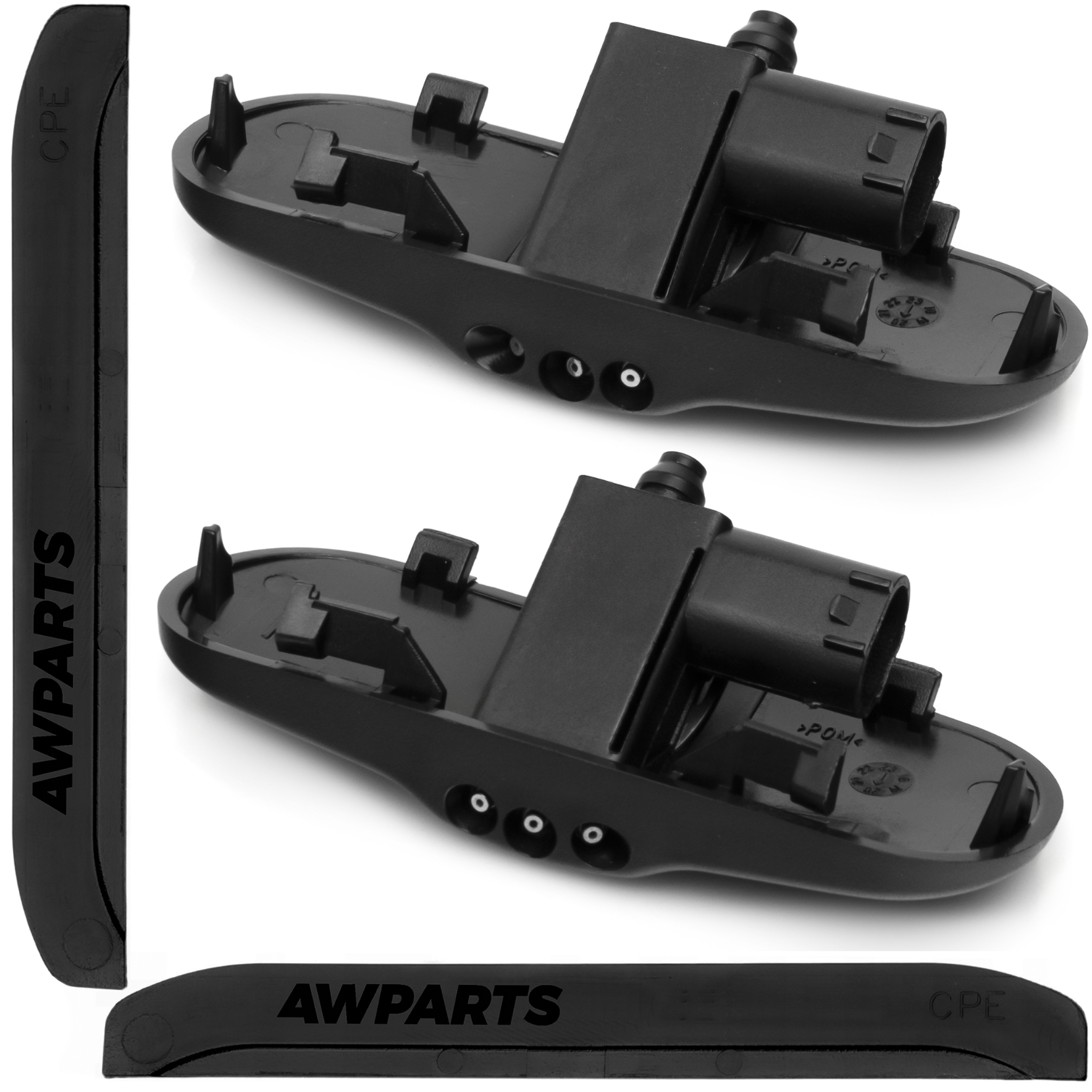 Zdjęcie AWparts DYSZE MGŁOWE SPRYSKIWACZY Z ADAPTERAMI DO AUDI A1 A3 A4 B6