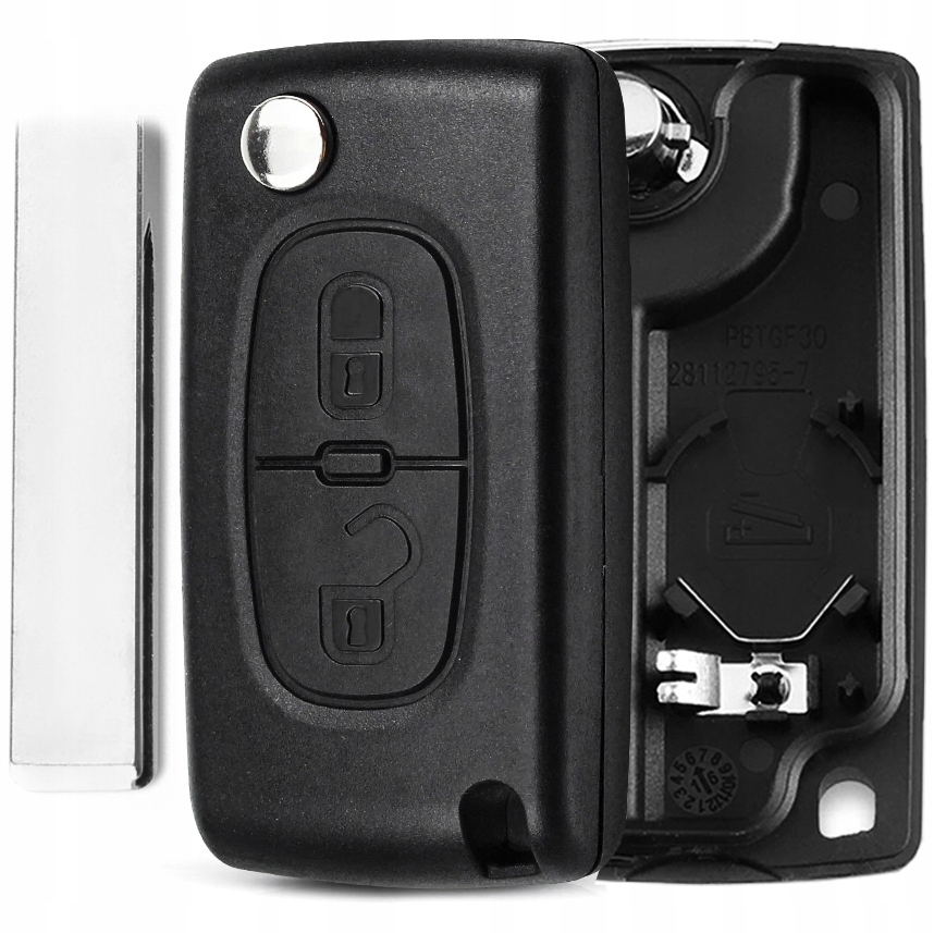 Zdjęcie AWparts OBUDOWA KLUCZYKA PILOTA 2BHU36 PEUGEOT 207 307 308 407 607