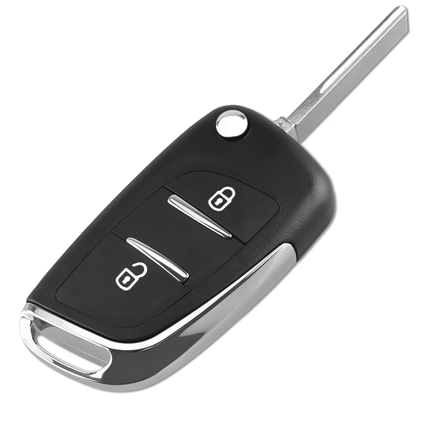 Zdjęcie AWparts OBUDOWA KLUCZYKA DO PEUGEOT 407 607 CITROEN C4 C5 2 PRZYCISKI