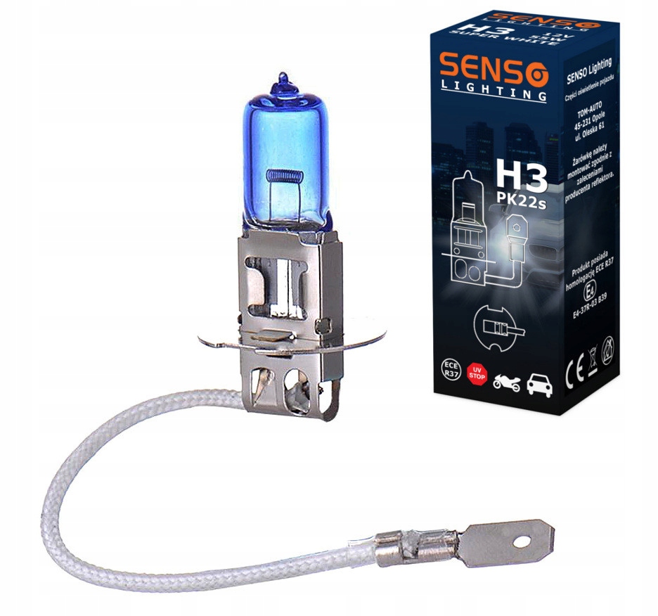 Zdjęcie AWparts 1x ŻARÓWKA H3 + ŻARÓWKI W5W 12V 55W E4 ZESTAW