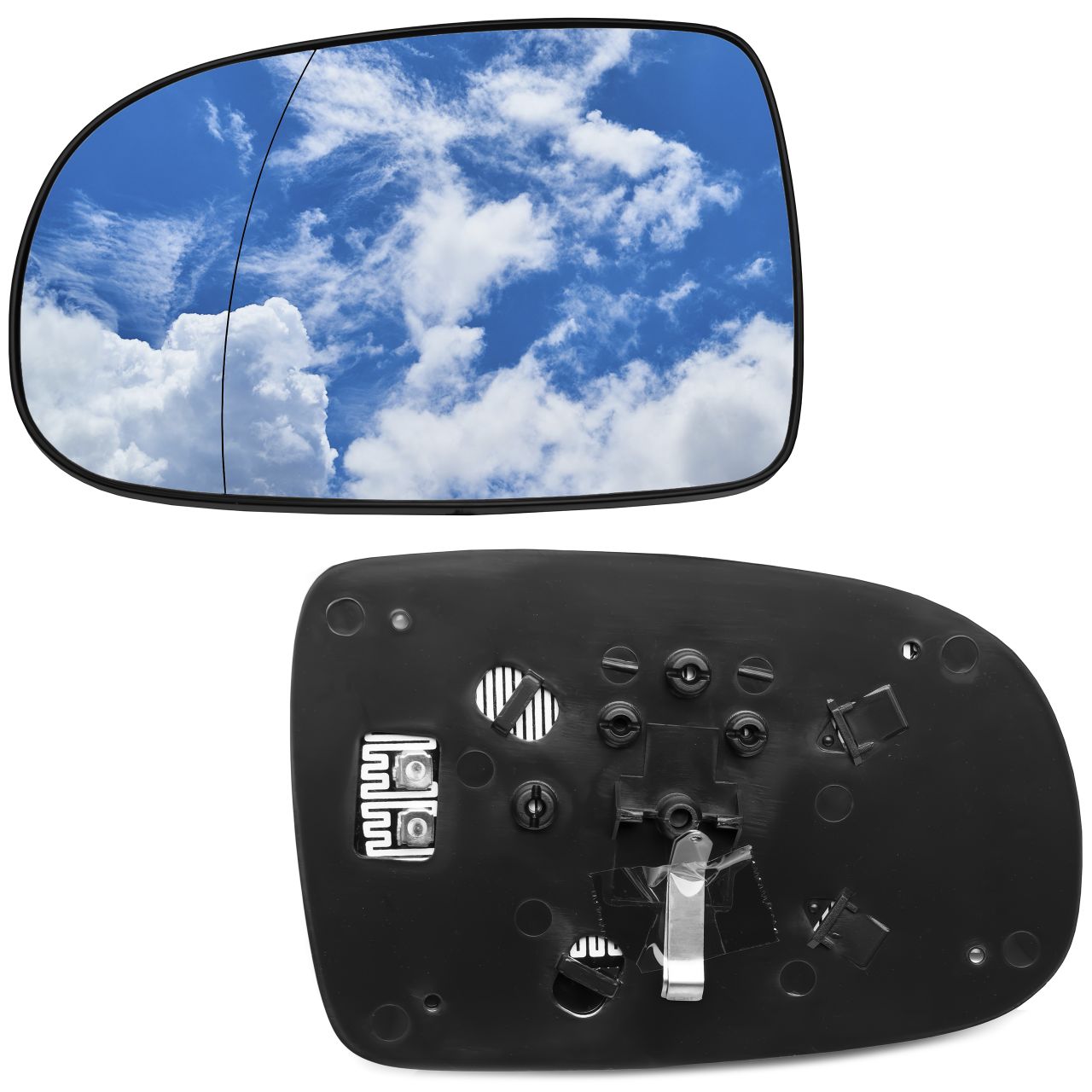 Zdjęcie AWparts WKŁAD LUSTERKA LEWY GRZANY DO OPEL CORSA C 00-06