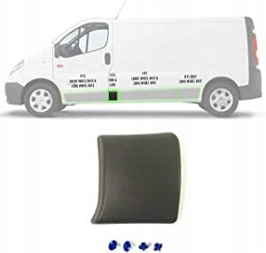 Zdjęcie AWparts LISTWA POD SŁUPEK LEWA DO TRAFIC VIVARO PRIMESTAR 01-