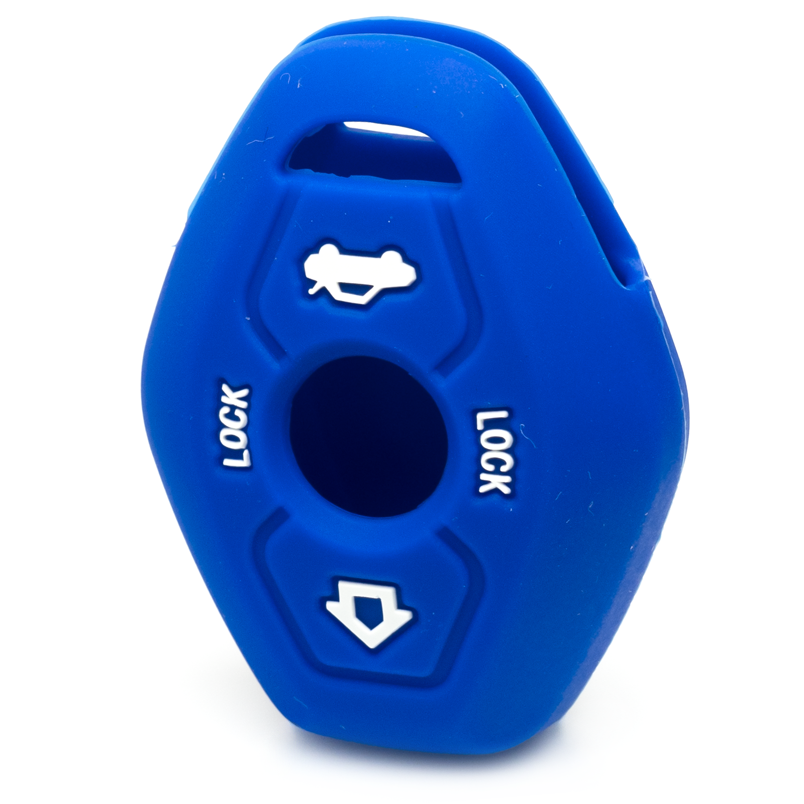 Zdjęcie AWparts ETUI SILIKONOWE NA KLUCZYK DO BMW 3 E46 5 E39 E38 X5 E53 - NIEBIESKIE