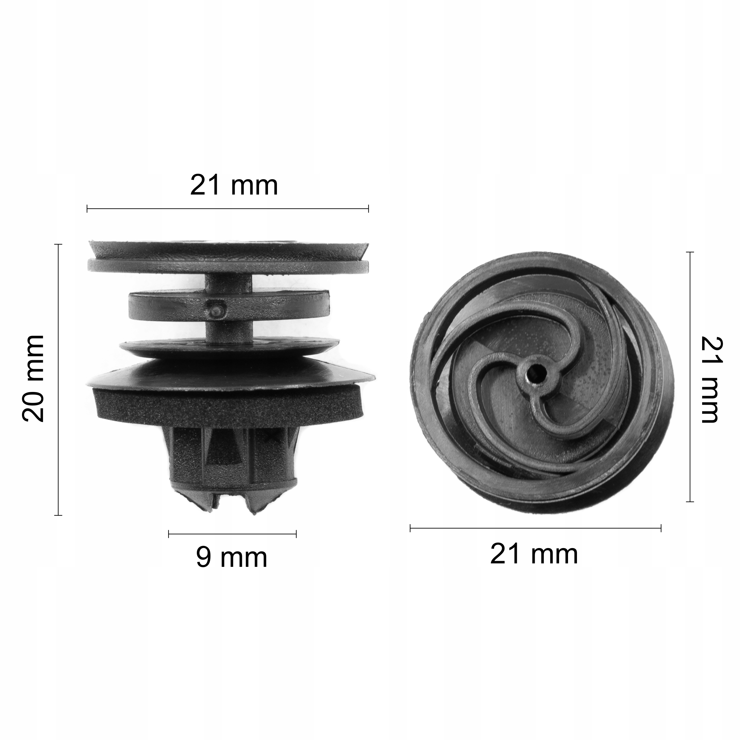 Zdjęcie AWparts KOŁEK TAPICERKI GOLF SUPERB PASSAT B5 LEON CORDOBA