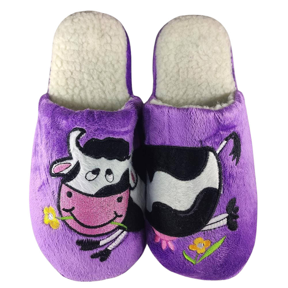 Damen Hausschuhe Plüsch - Kuschelige Pantoffeln Mit Memory-Schaum Sohle