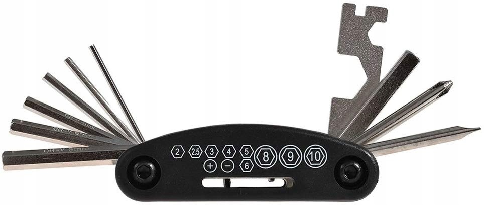 ZESTAW KLUCZY ROWEROWYCH ROWERU IMBUS KLUCZ 16w1 UNIWERSALNE MULTITOOL