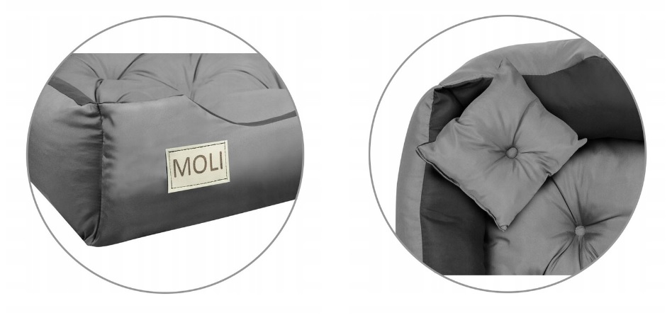 LEGOWISKO PERSONALIZOWANE MIKROFIBRA 100x75 SZARE