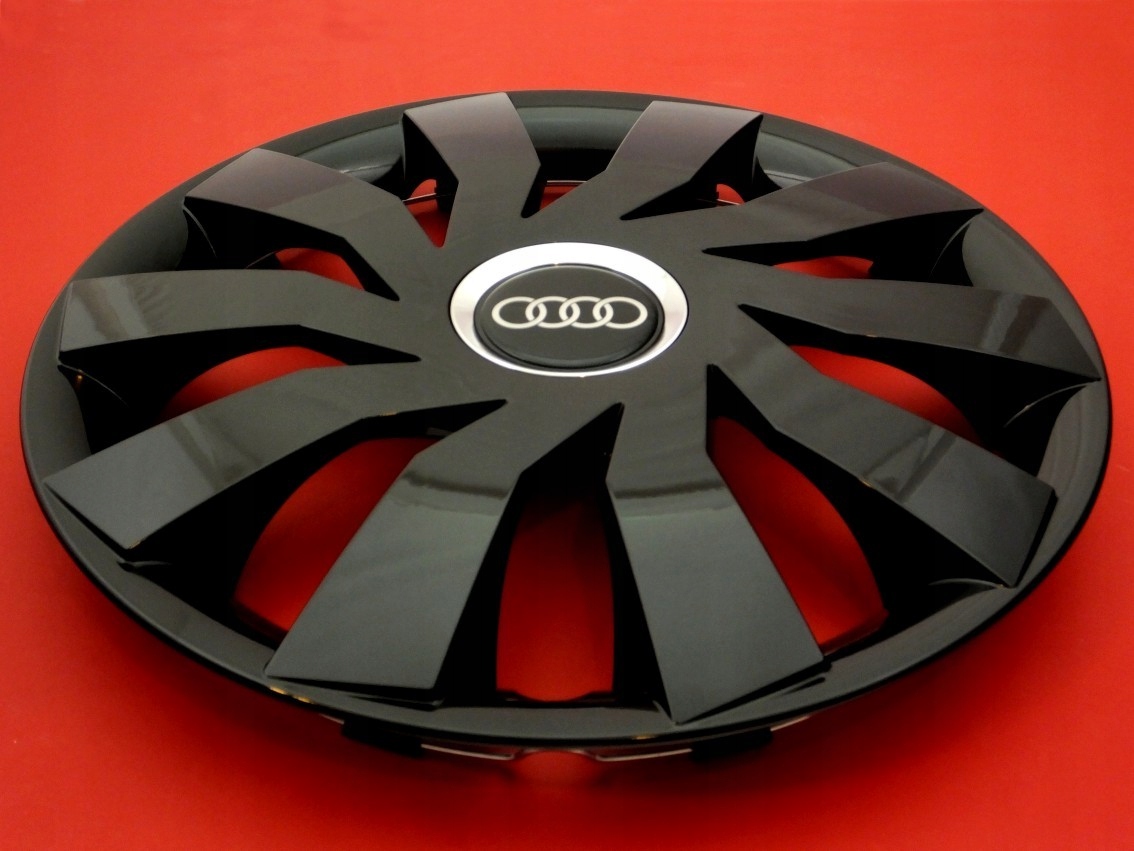 KOŁPAKI 16'' AUDI - A3 A4 A5 A6 A7 A8 CZARNE CLC