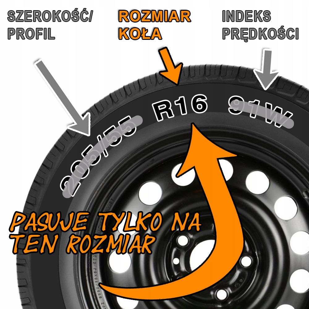 KOŁPAKI 16'' CITROEN Nemo Berlingo C3 C4 C5 C6 RCM