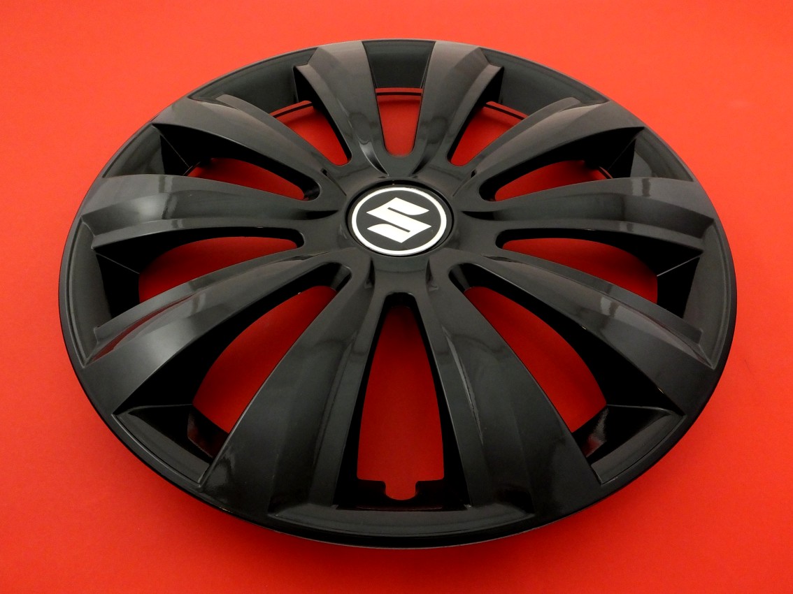 KOŁPAKI 13'' SUZUKI Swift Ignis Baleno CZARNE DLC