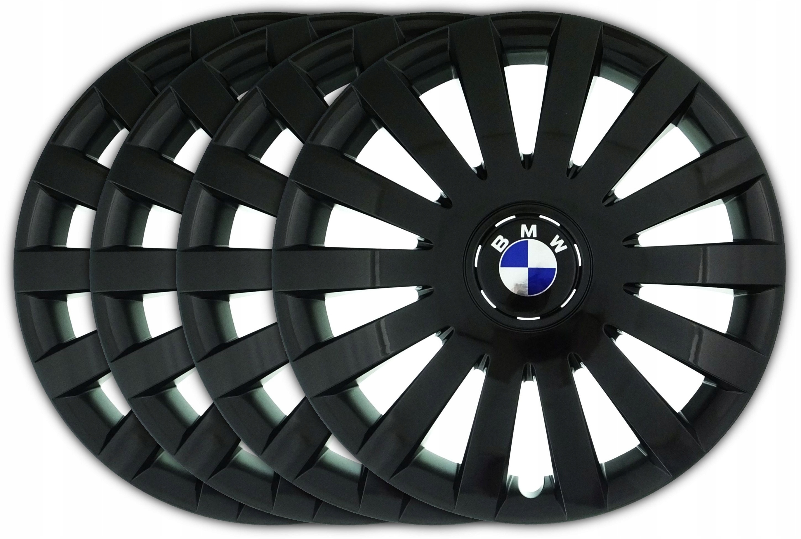 KOŁPAKI 17'' BMW E46 E90 F30 X1 CZARNY POŁYSK WCP