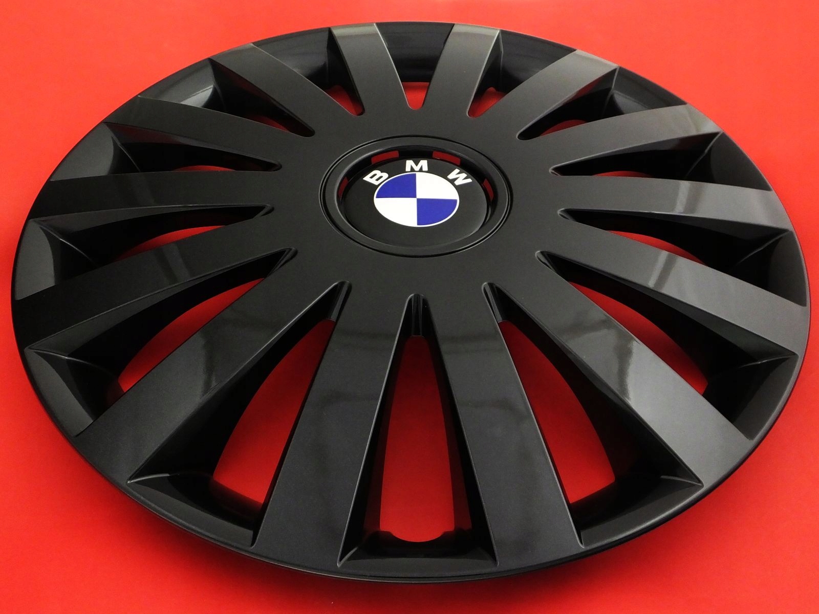KOŁPAKI 17'' BMW E46 E90 F30 X1 CZARNY POŁYSK WCP