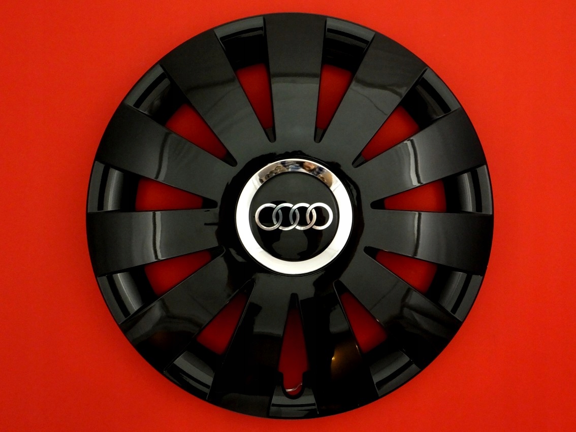 KOŁPAKI 15'' AUDI B3 B4 A1 A2 A3 A4 A5 CZARNE BTC