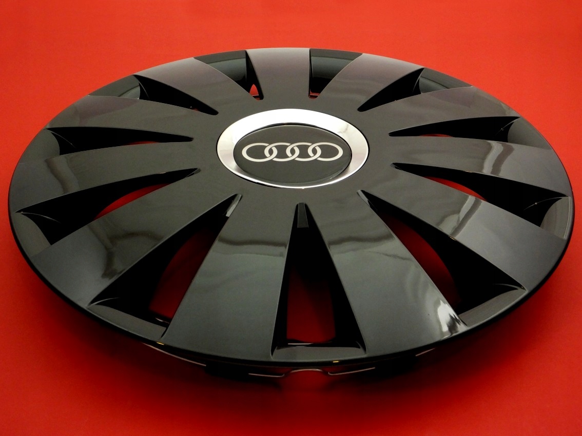 KOŁPAKI 15'' AUDI B3 B4 A1 A2 A3 A4 A5 CZARNE BTC