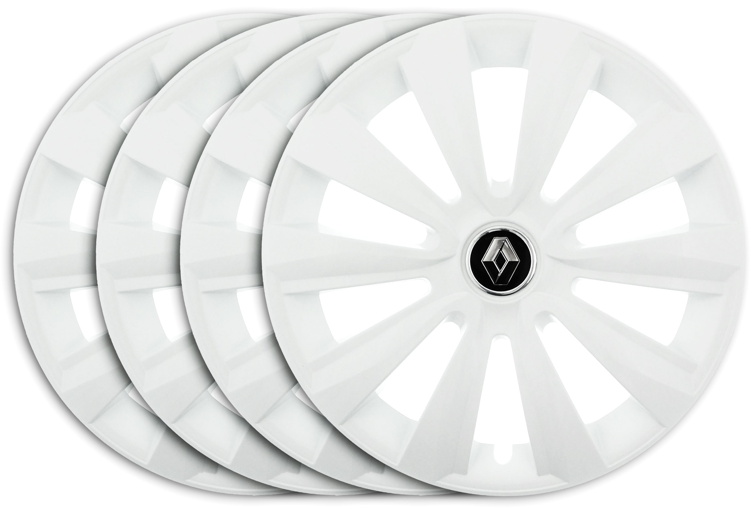 KOŁPAKI 16'' RENAULT Clio Fluence Espace BIAŁE DLB