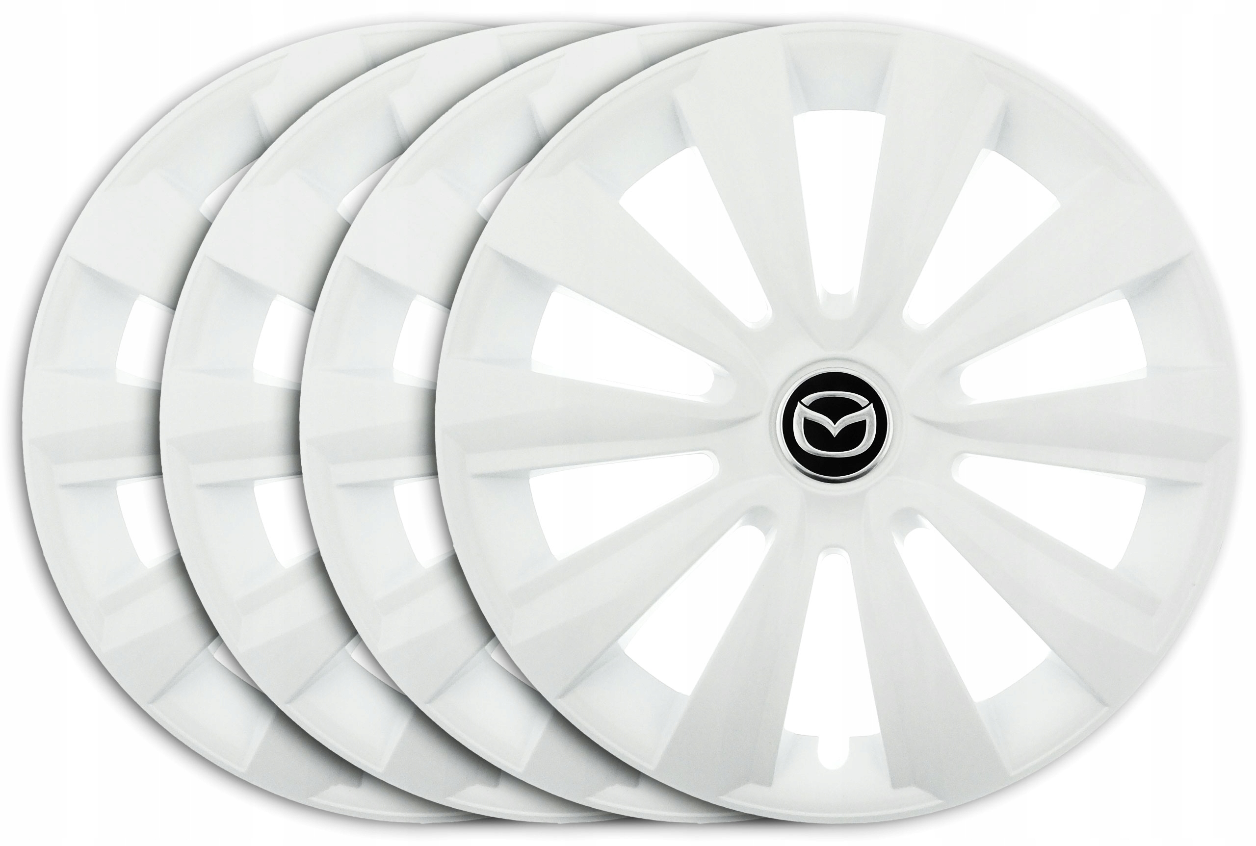 KOŁPAKI 13'' MAZDA - Demio 121 323P GTX BIAŁE DLB