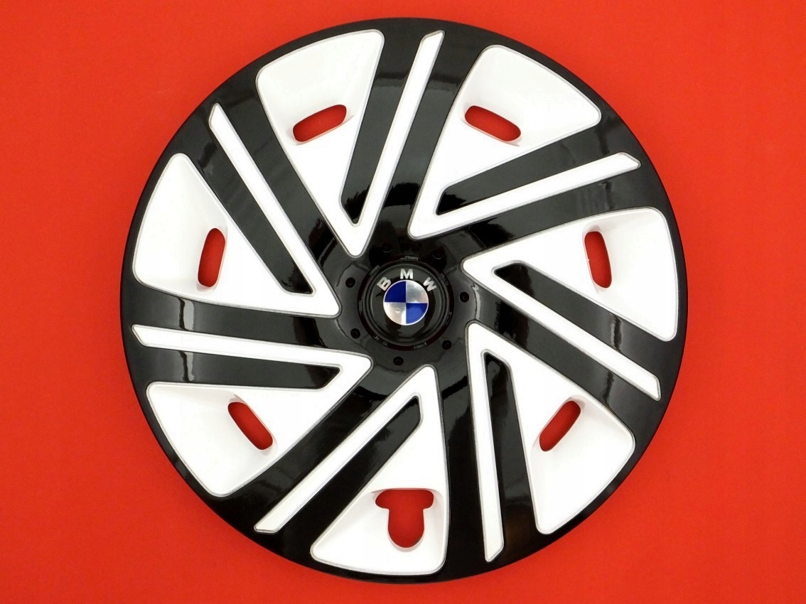 KOŁPAKI 16'' BMW E46 E90 E60 E87 F20 X1 BIAŁE CKB