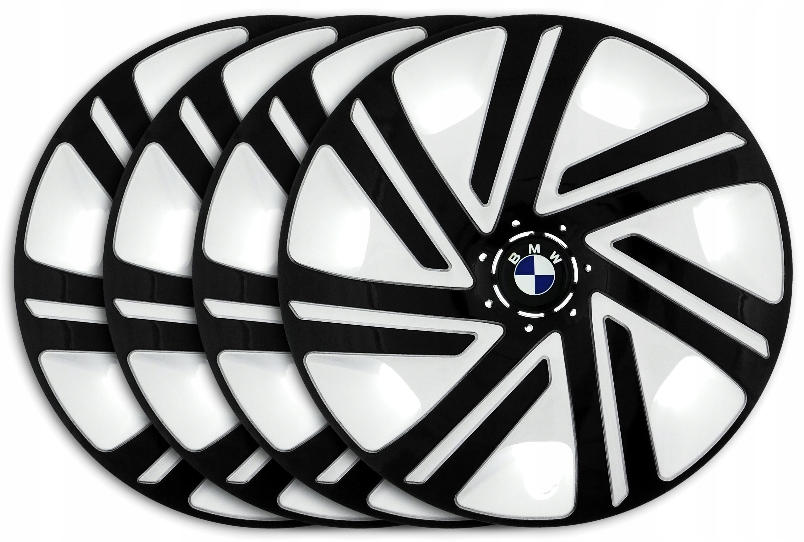 KOŁPAKI 15 BMW E87 F20 E46 E90 E36 F30 BIAŁE CKB