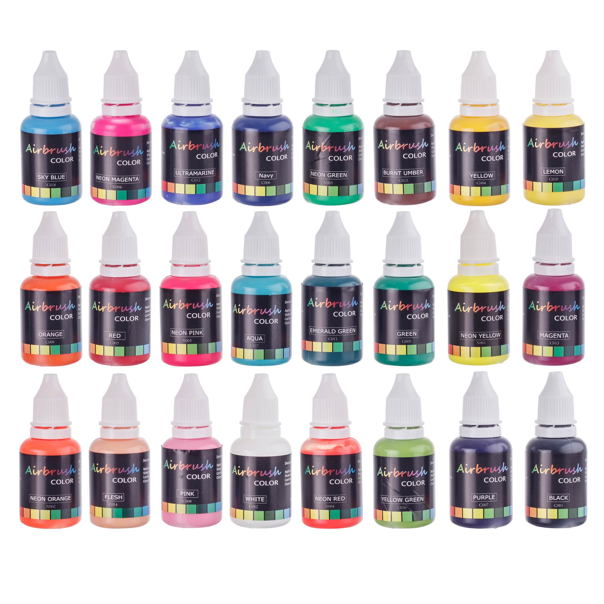 Set acrilic 24 flacoane