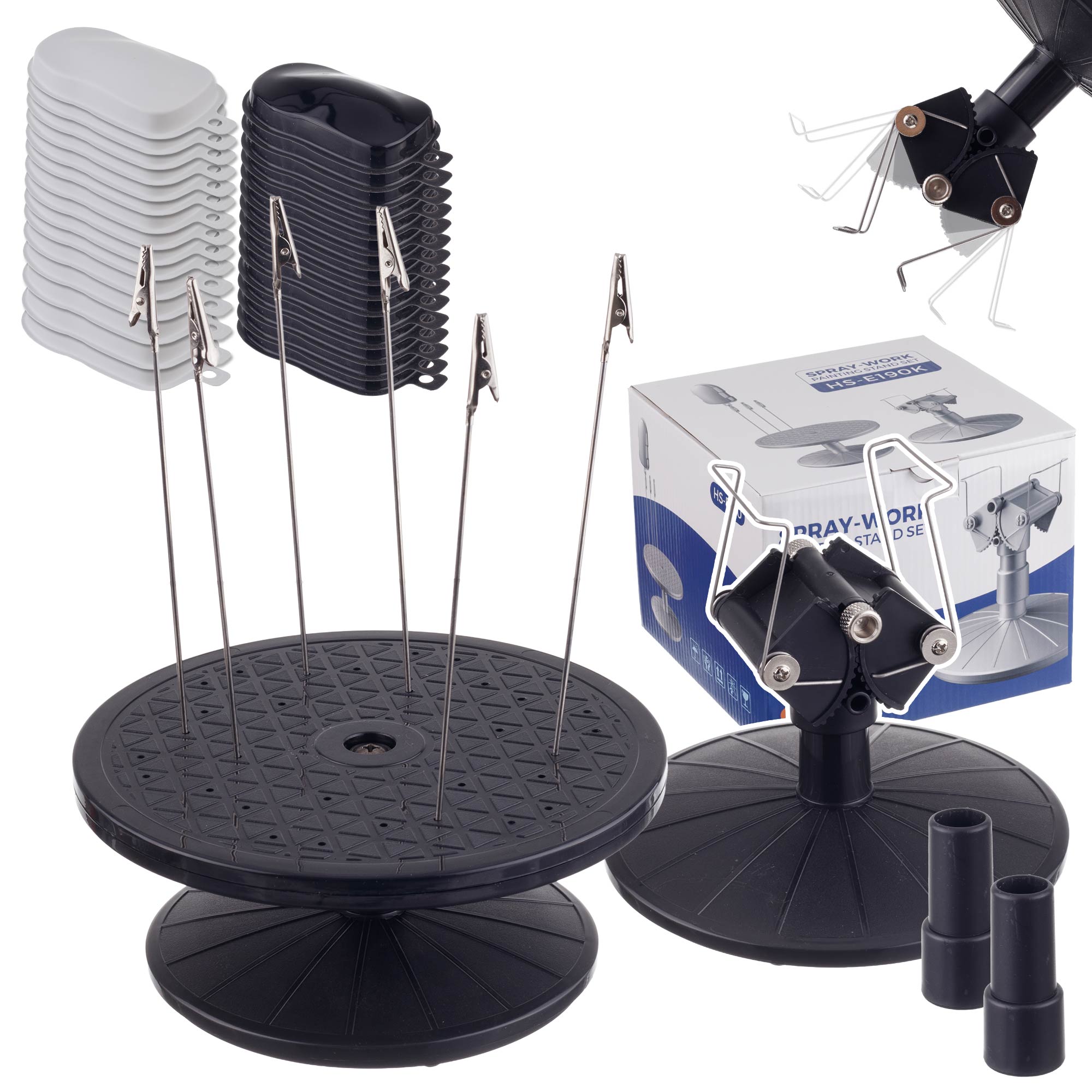 Set suporturi si accesorii aerograf