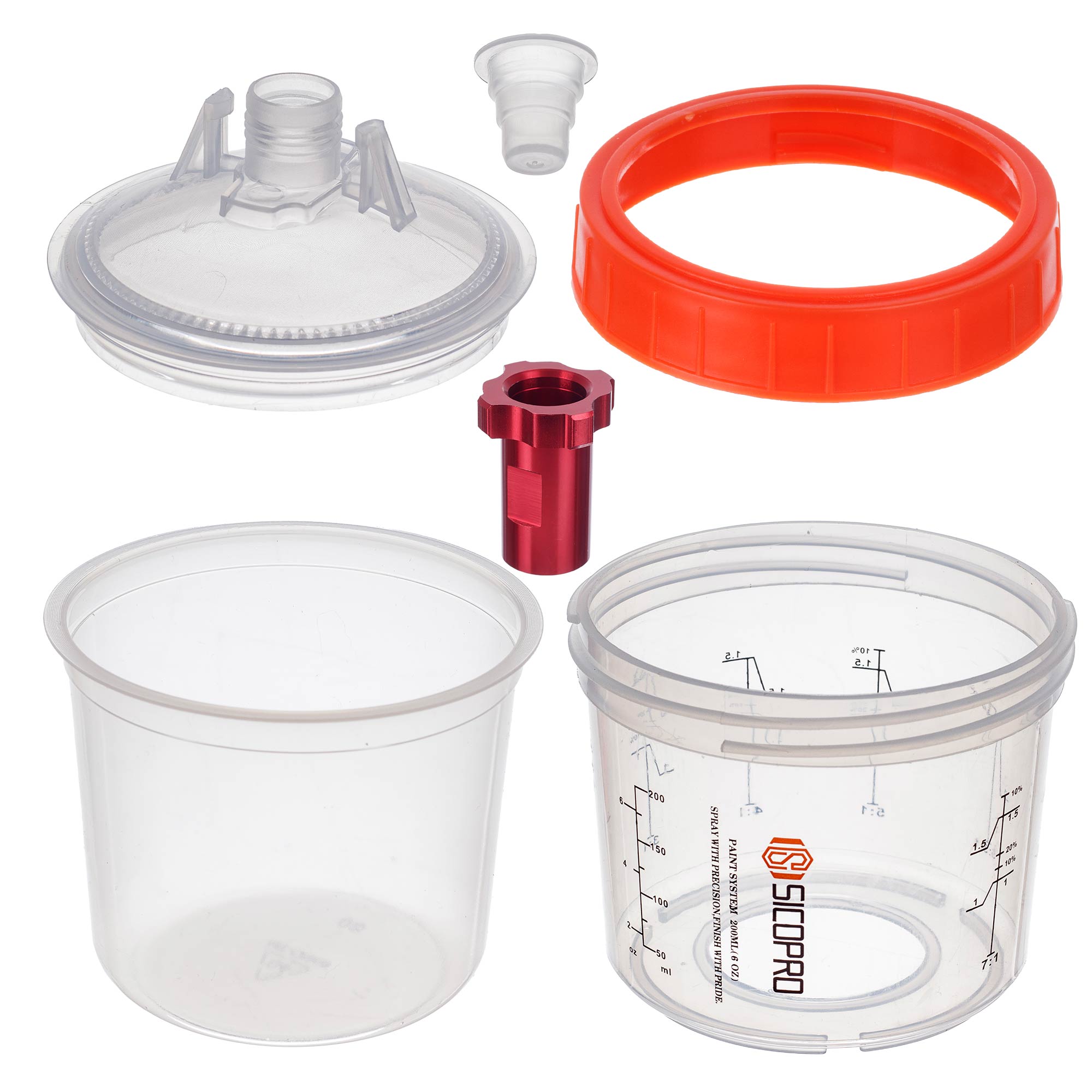 Cupe unica folosinta 200 ml