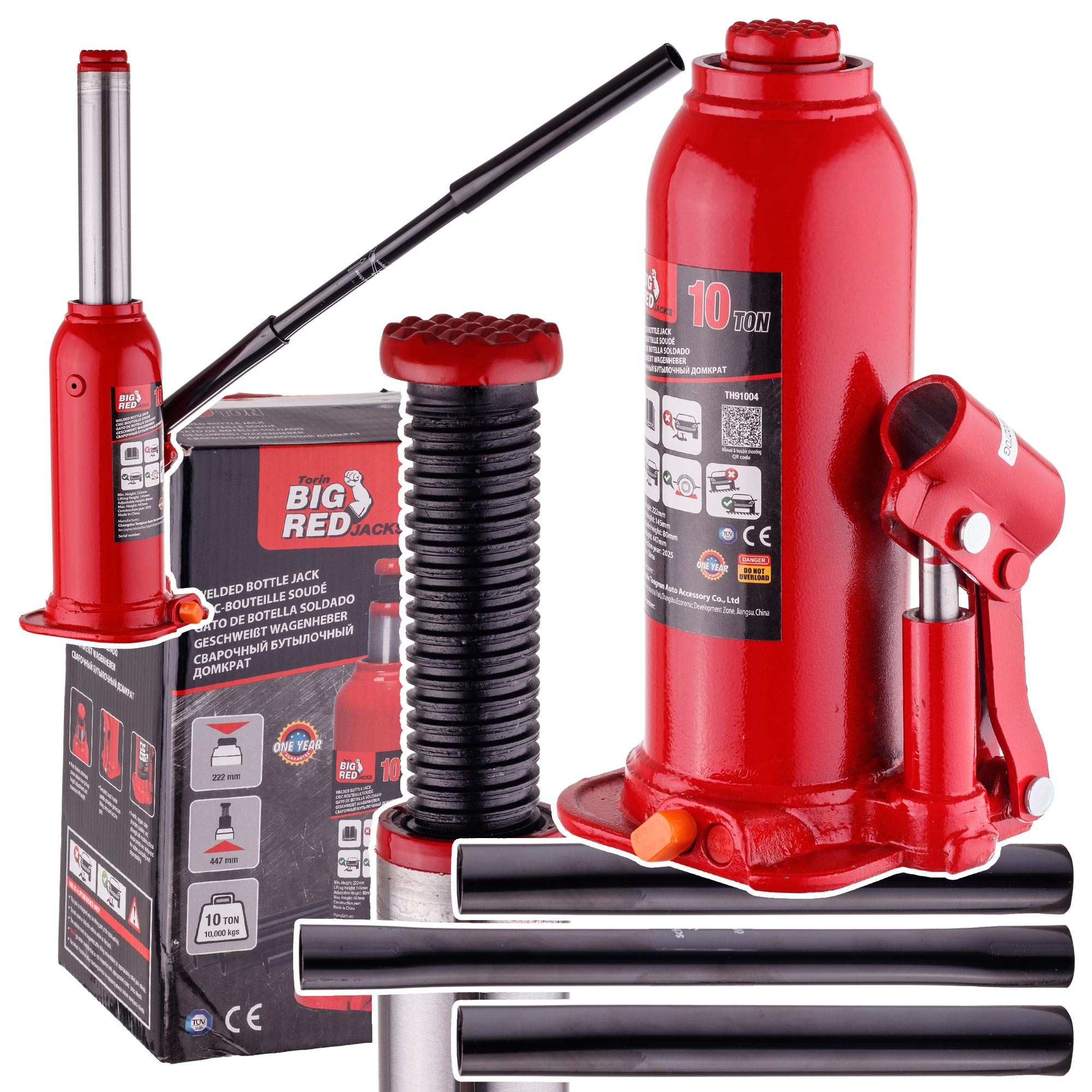 Cric hidraulic BIG RED 10T
