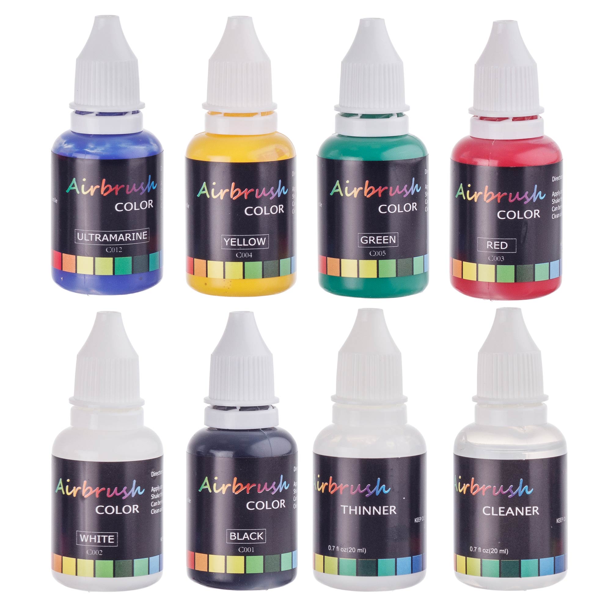 Set culori acrilice 6 flacoane