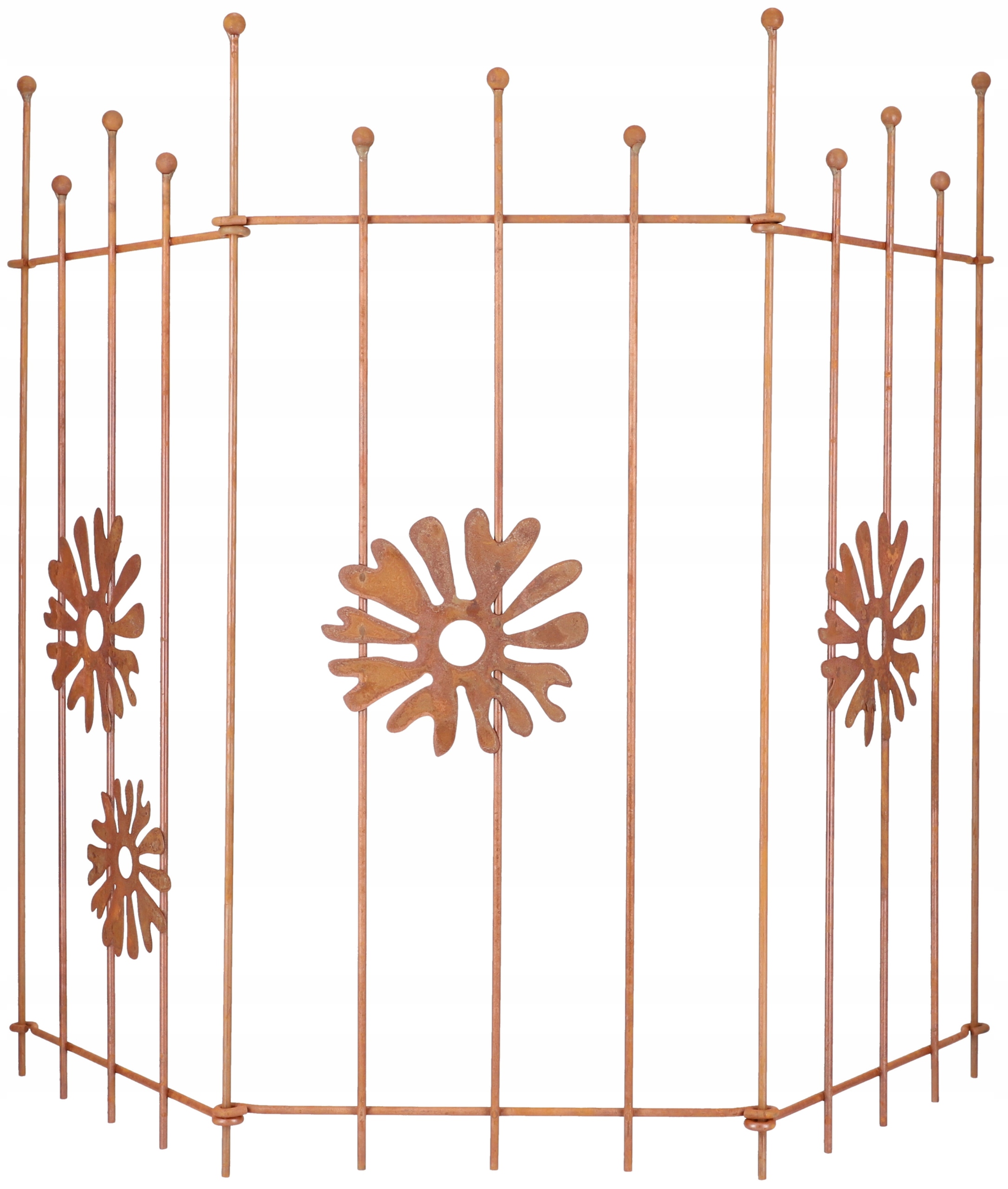 Płotek Rdzawy Parawan Ogrodowy Palisada Z Grotami -Building Materials Shop 271fe81b83e853c38100445ab903355e