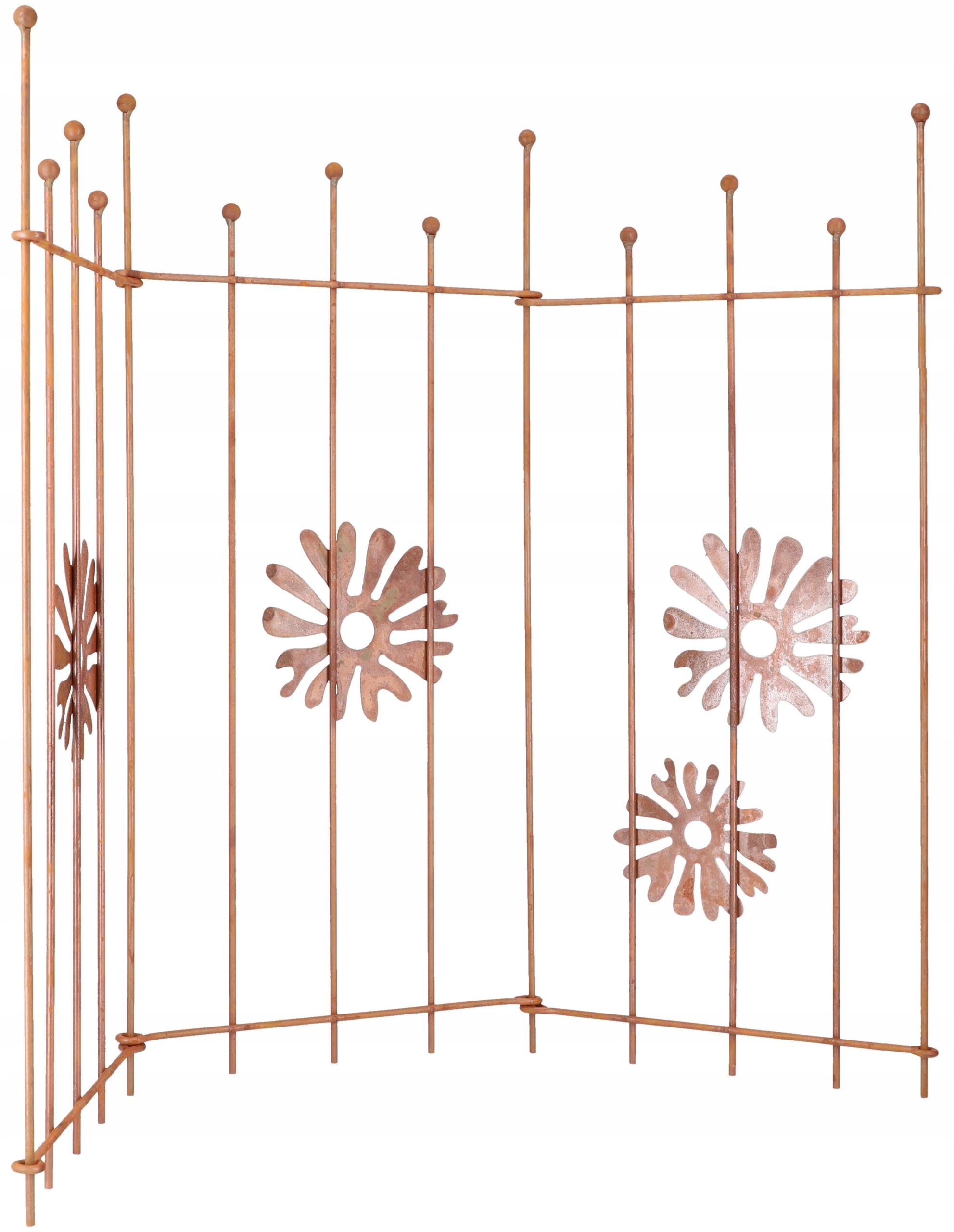 Płotek Rdzawy Parawan Ogrodowy Palisada Z Grotami -Building Materials Shop c7ba66b12d85253e54e4651ee5f8908a